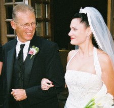 Denise Dolan and her father